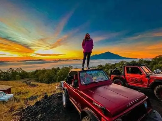 Mount Batur sunrise jeep tour booking