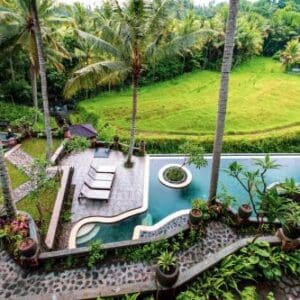 Bali villa stay with cooking class package Umasari Rice Terrace Villa