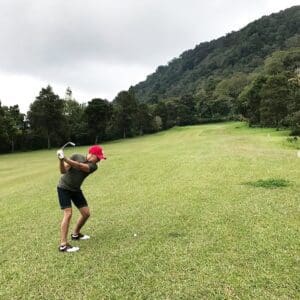 Bali highland golf package price Handara Gate resort view