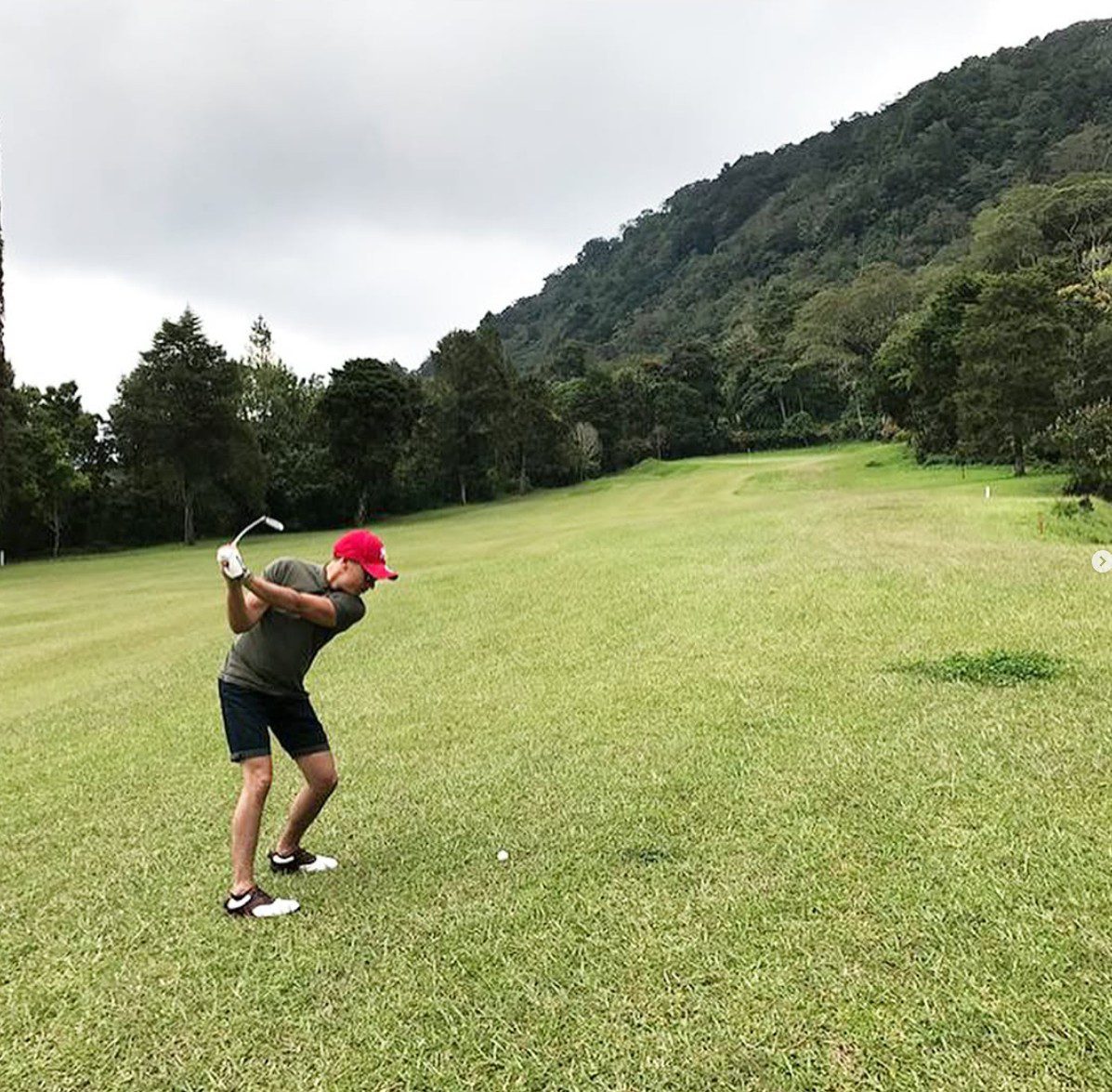 Bali highland golf package price Handara Gate resort view