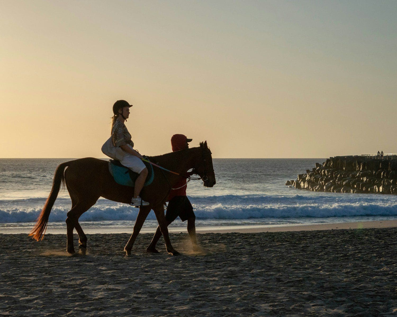 Photo by Florian K. a woman riding on the back of a brown horse