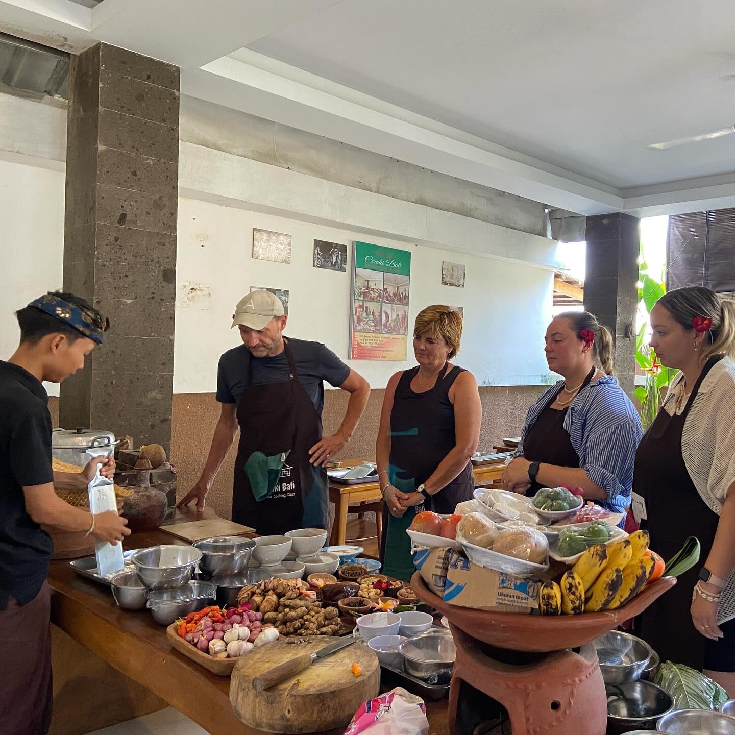 Bali cooking class with market visit price Ceraki Bali local market