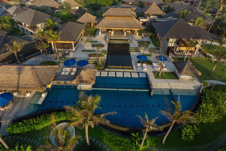 Bali luxury villa with private chef price Anapuri Villas beachfront