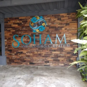 Seminyak couples spa ritual deals SOHAM Wellness Center massage room