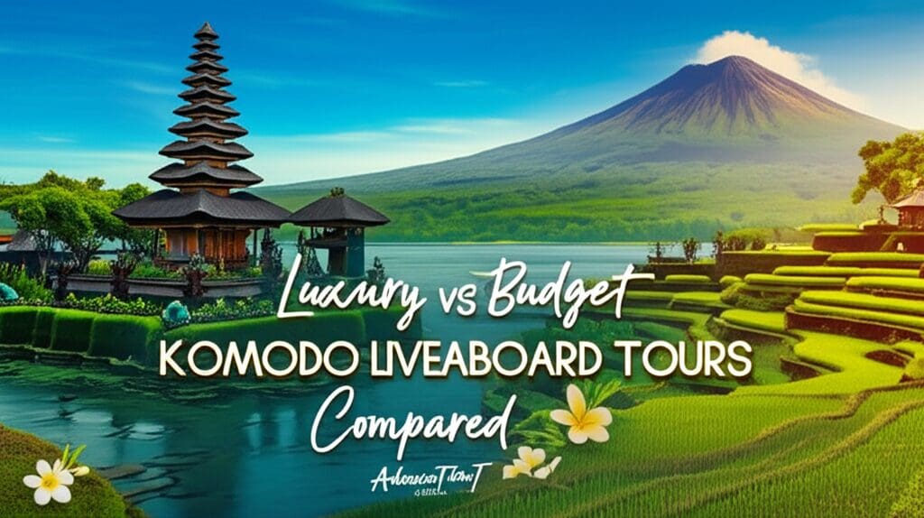 Luxury vs Budget Komodo Liveaboard Tours Compared