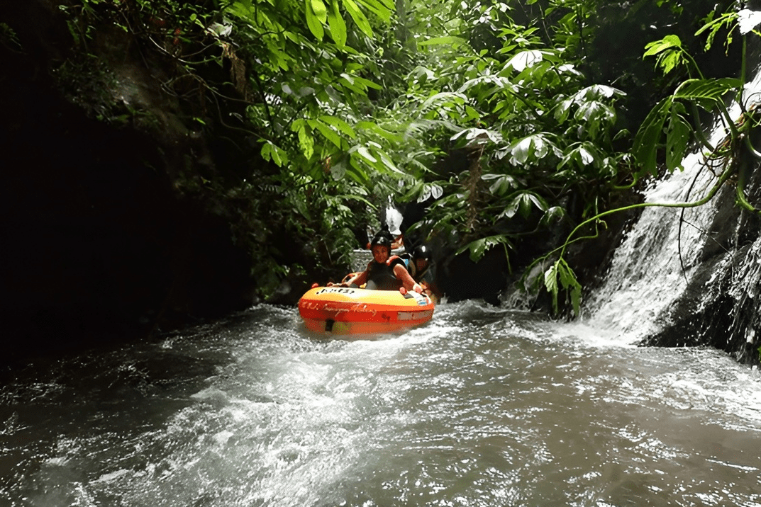 Bali Canyon Tubing adventure price jungle zip line