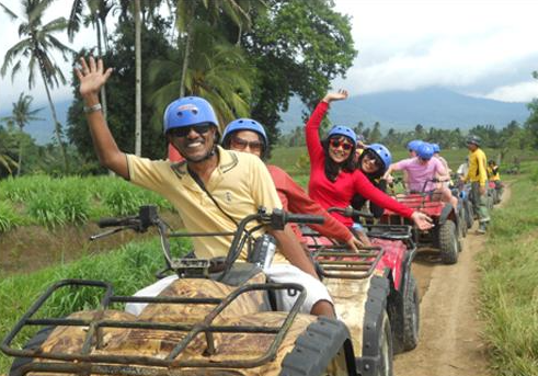 Bali Quad and Canyon Tubing price ATV ride and river tubing combo