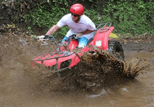 Bali Quad and Canyon Tubing price ATV ride and river tubing combo