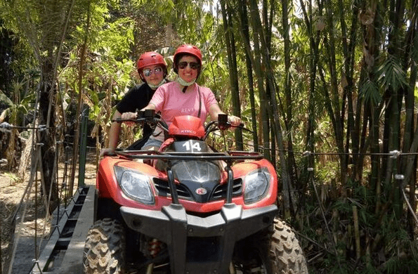 Batubulan ATV ride package price tunnel adventure