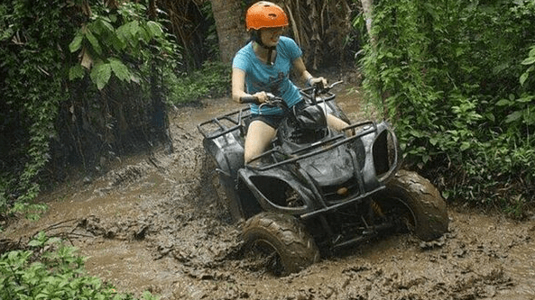 Batubulan ATV ride package price tunnel adventure