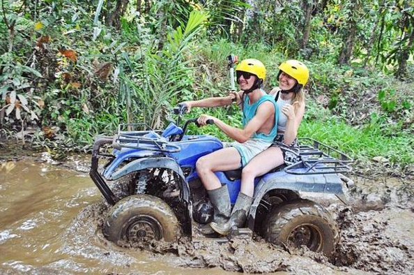 Bongkasa ATV ride package price longest muddy track