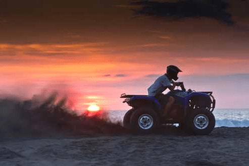 Canggu ATV ride on beach price black sand beach