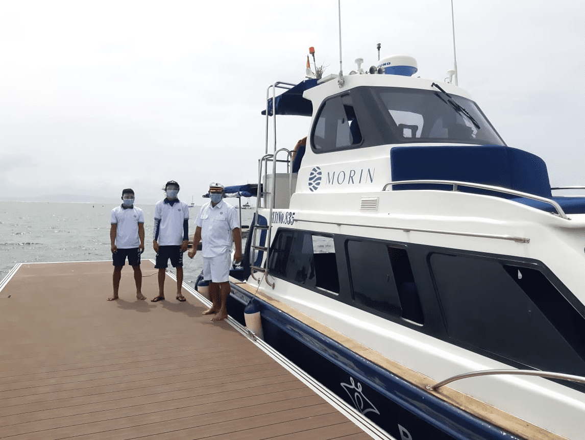 Morin Speed Boat charter price Pari Manta private transfer