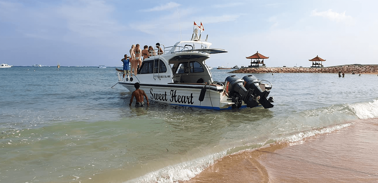 Sweet Heart Speed Boat charter price private transfer to Penida 4 Sweet Heart Speed Boat charter price private transfer to Penida