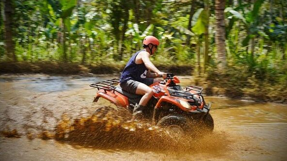 Ubud ATV ride with Gorilla Cave booking Abiansila