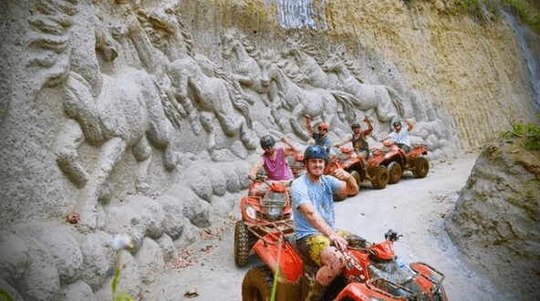 Ubud ATV ride with Gorilla Cave booking Abiansila