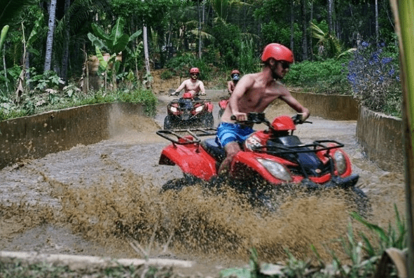 Ubud ATV ride with Gorilla Cave booking Abiansila