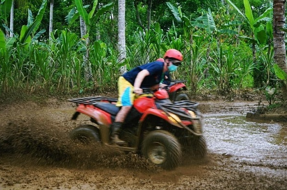 Ubud ATV ride with Gorilla Cave booking Abiansila