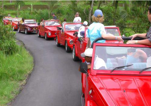 VW Safari Tour Bali package price classic car transport