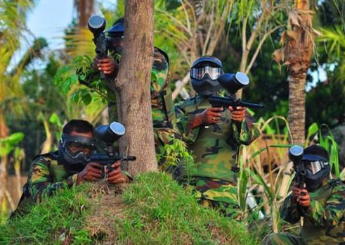 Wake Bali Paint Ball package price Keramas Village