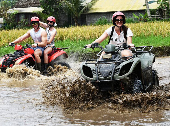 Kuber Bali ATV ride tunnel tour price 750m cave
