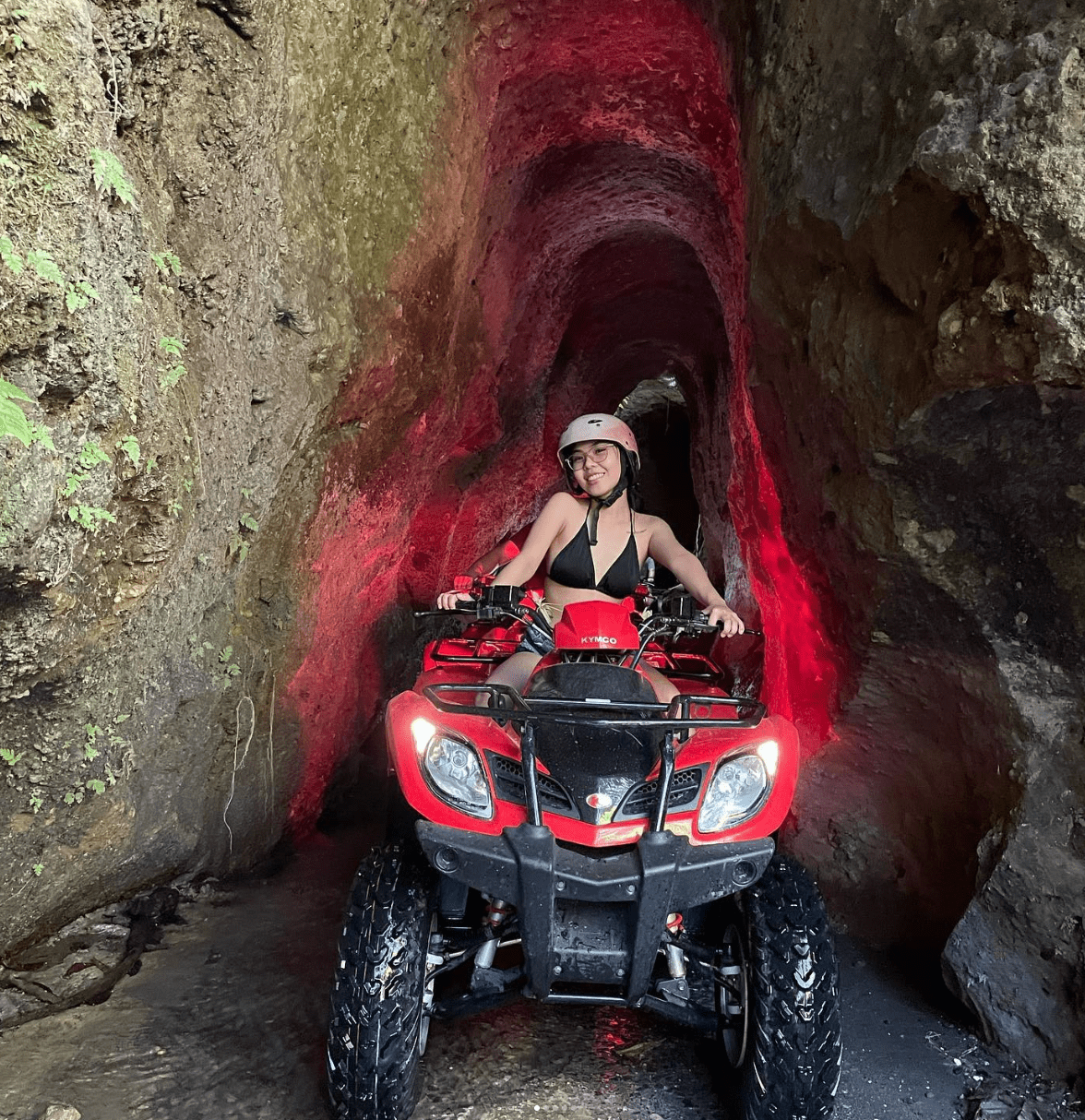 Kuber Bali ATV ride tunnel tour price 750m cave