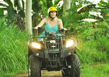 Ubud Quad Bike tour 1 hour price scenic rice fields pertiwi