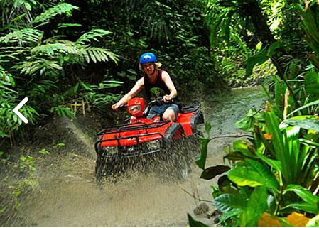 Wake ATV ride Bali package price black sand beach